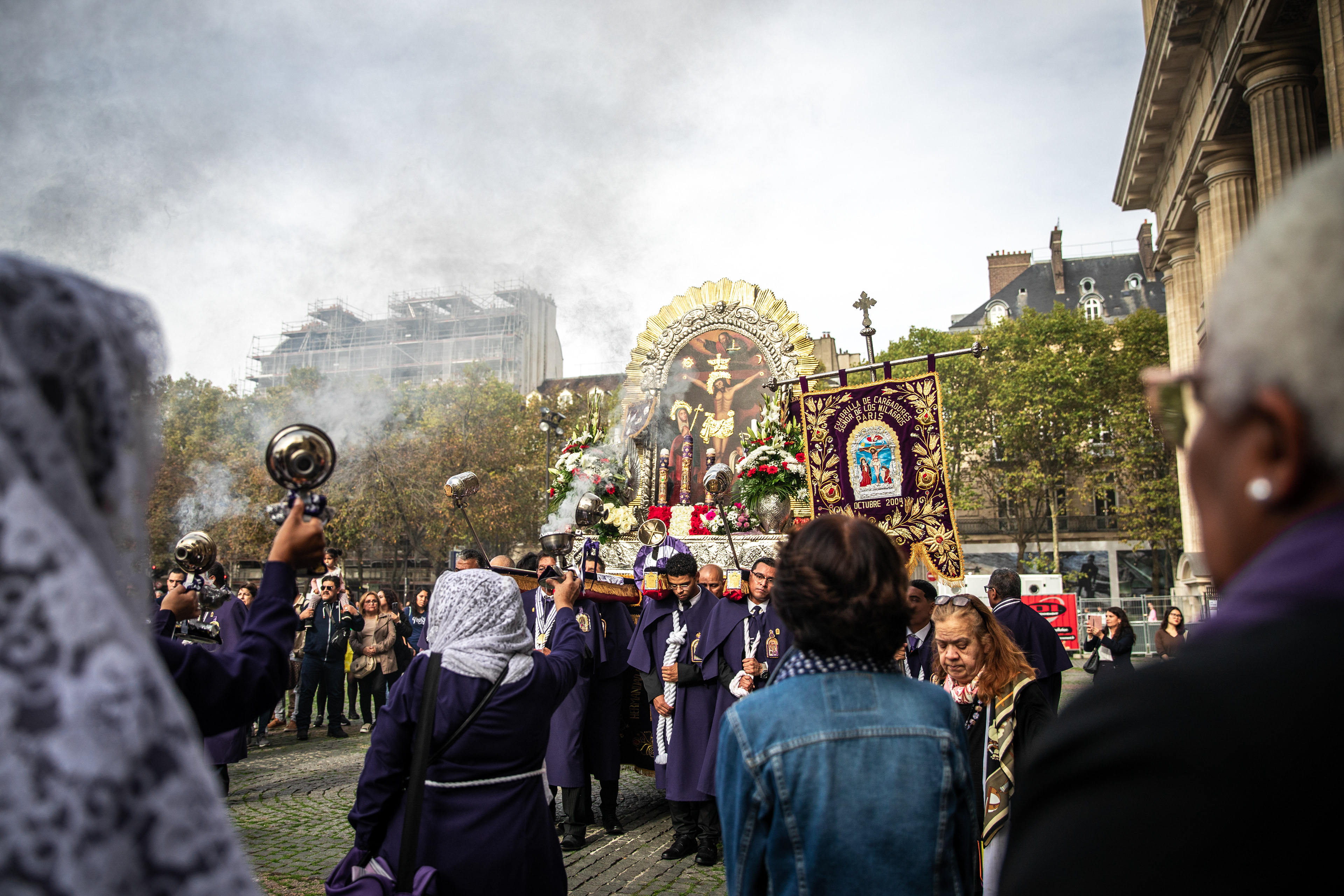 The procession