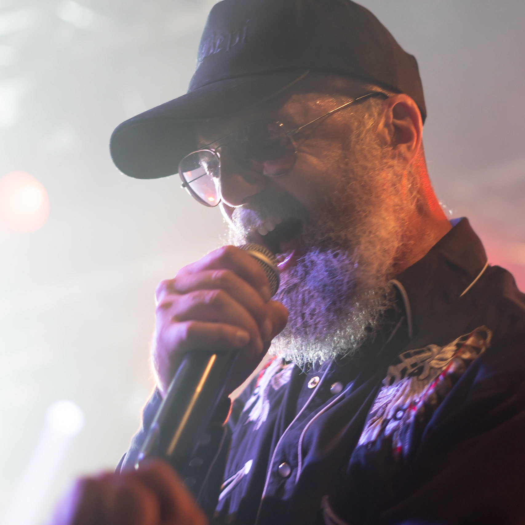 La band Bepi and the Prismas live in concerto.