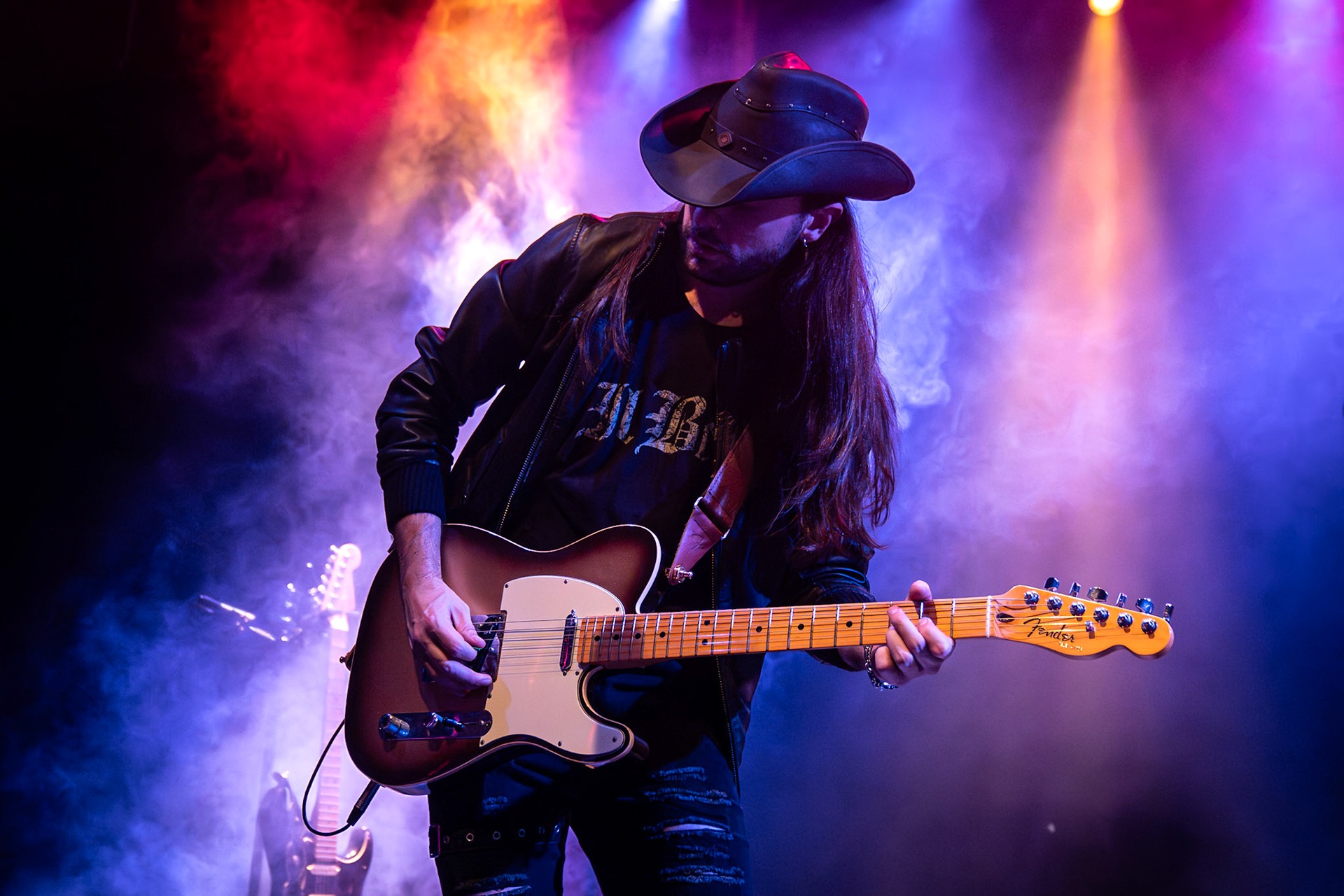 La band Bepi and the Prismas live in concerto.