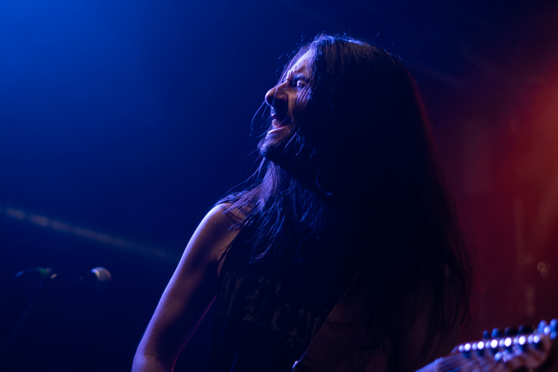 La band Bepi and the Prismas live in concerto.