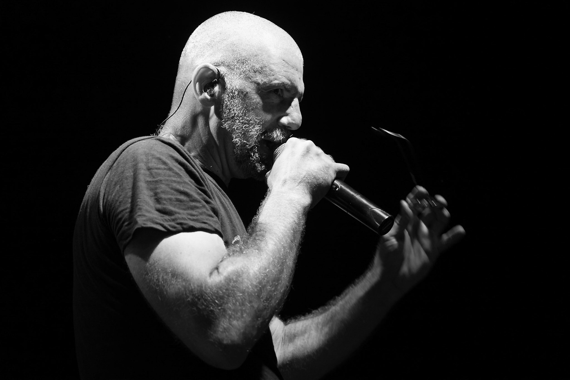 La band Bepi and the Prismas live in concerto.