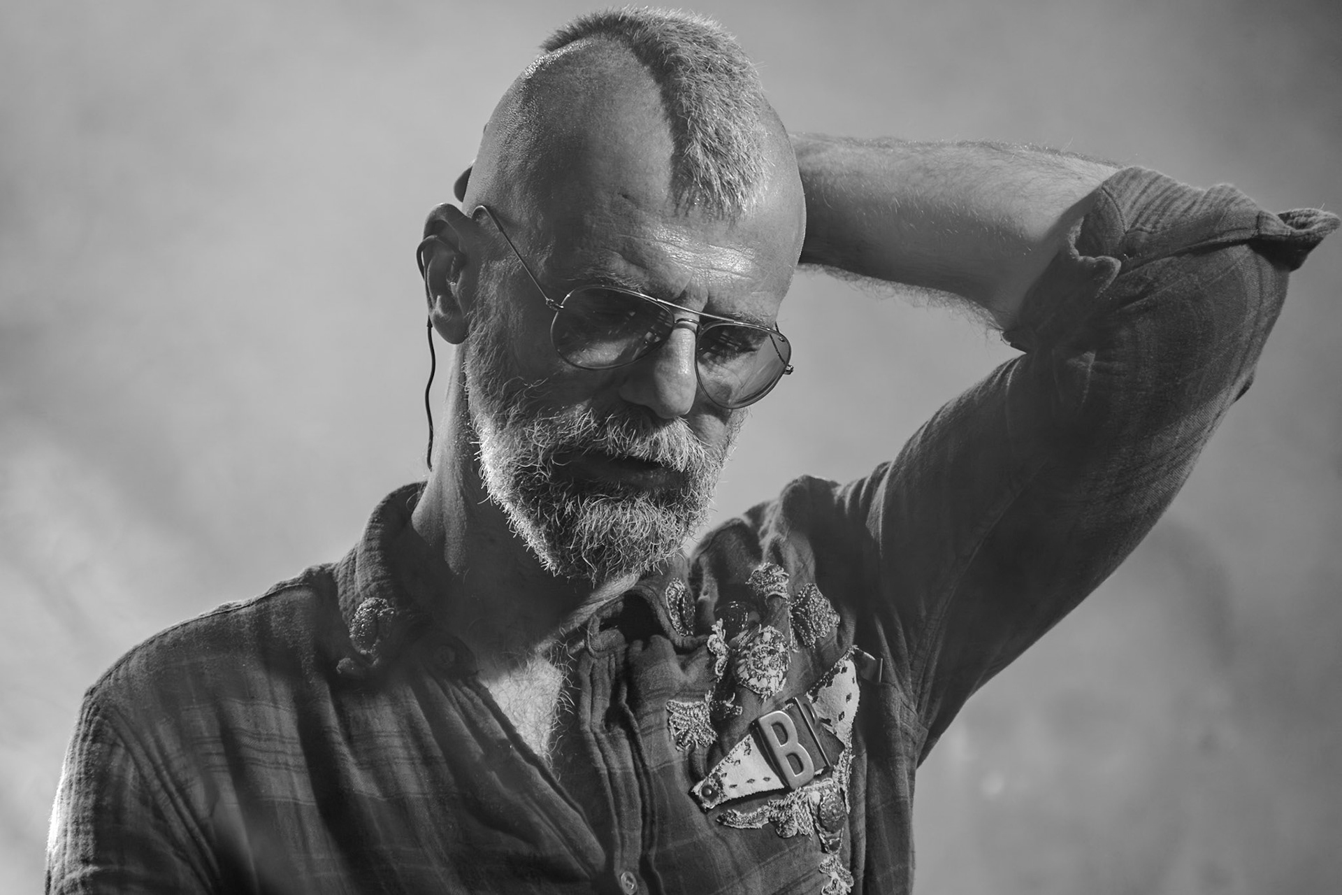 La band Bepi and the Prismas live in concerto.