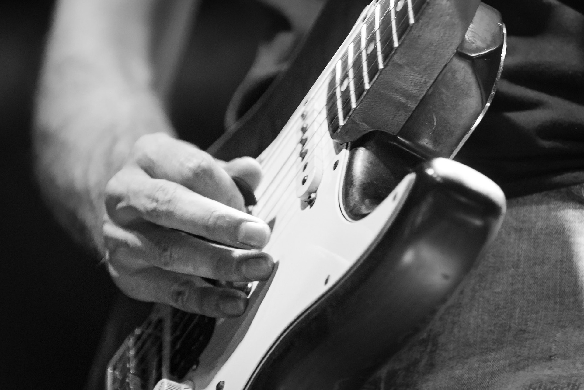 La band Bepi and the Prismas live in concerto.