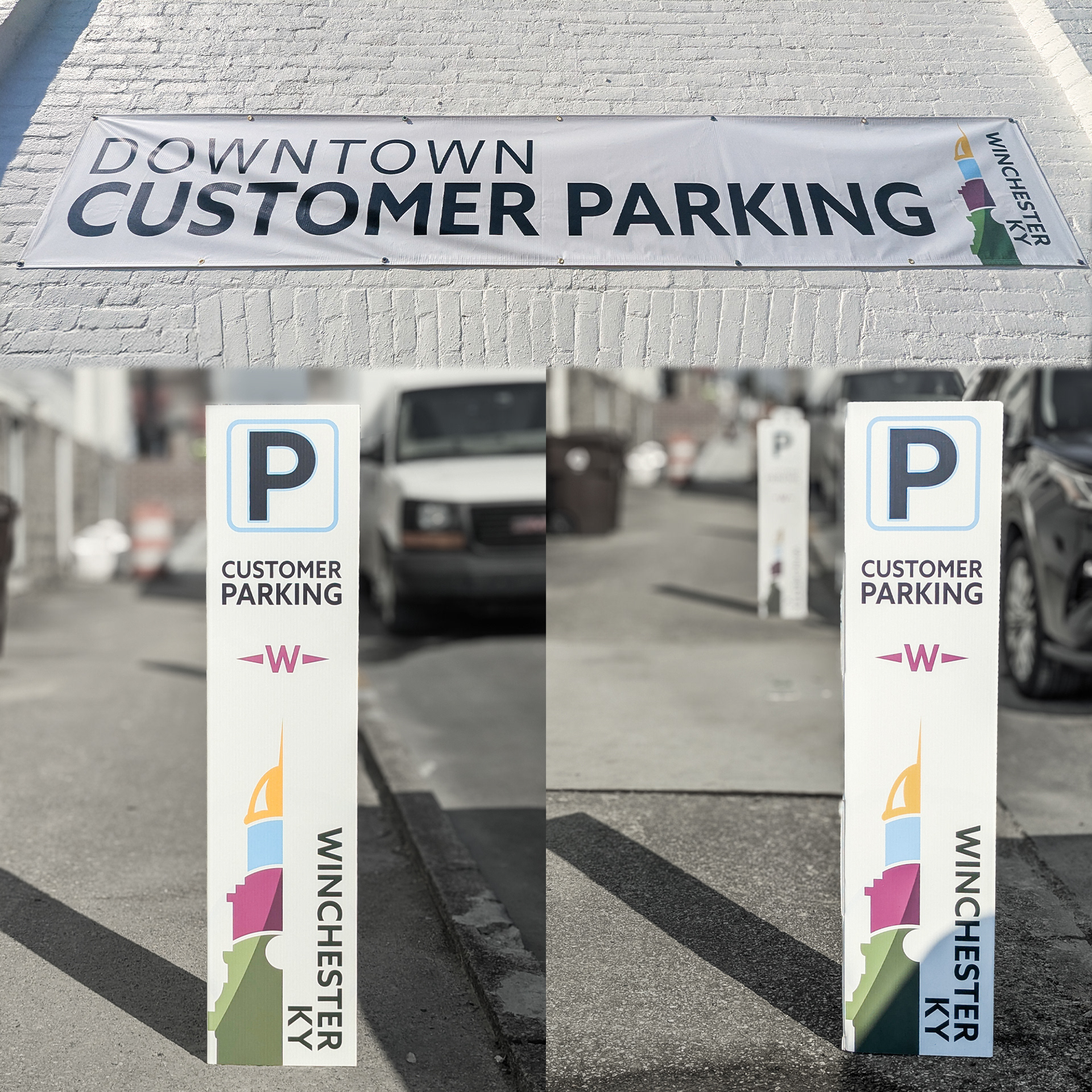Banners/Bollard Design