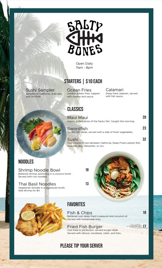 Menu Design