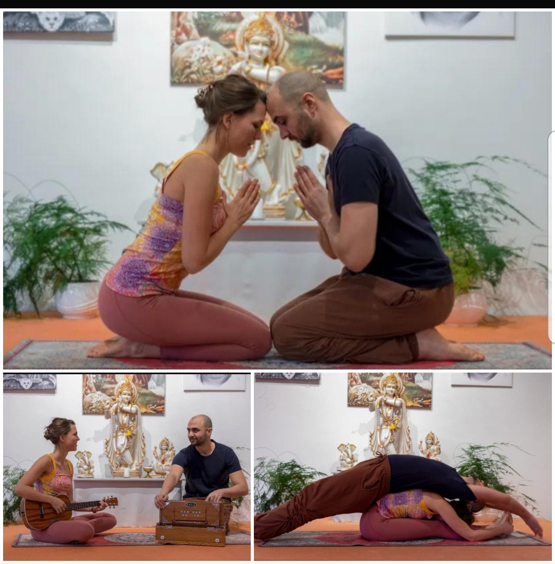 Sanftes Partneryoga mit Nadia und Daniel