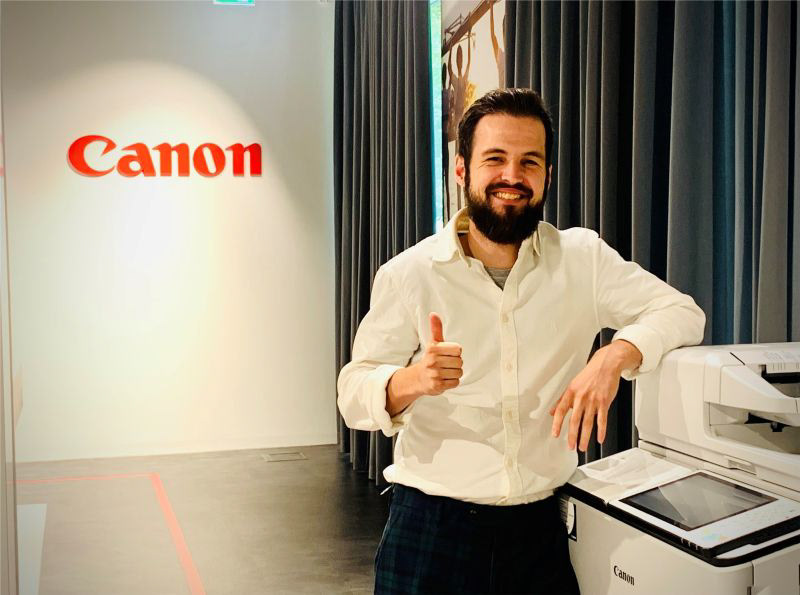 Mathias Wichmann bei Canon Deutschland