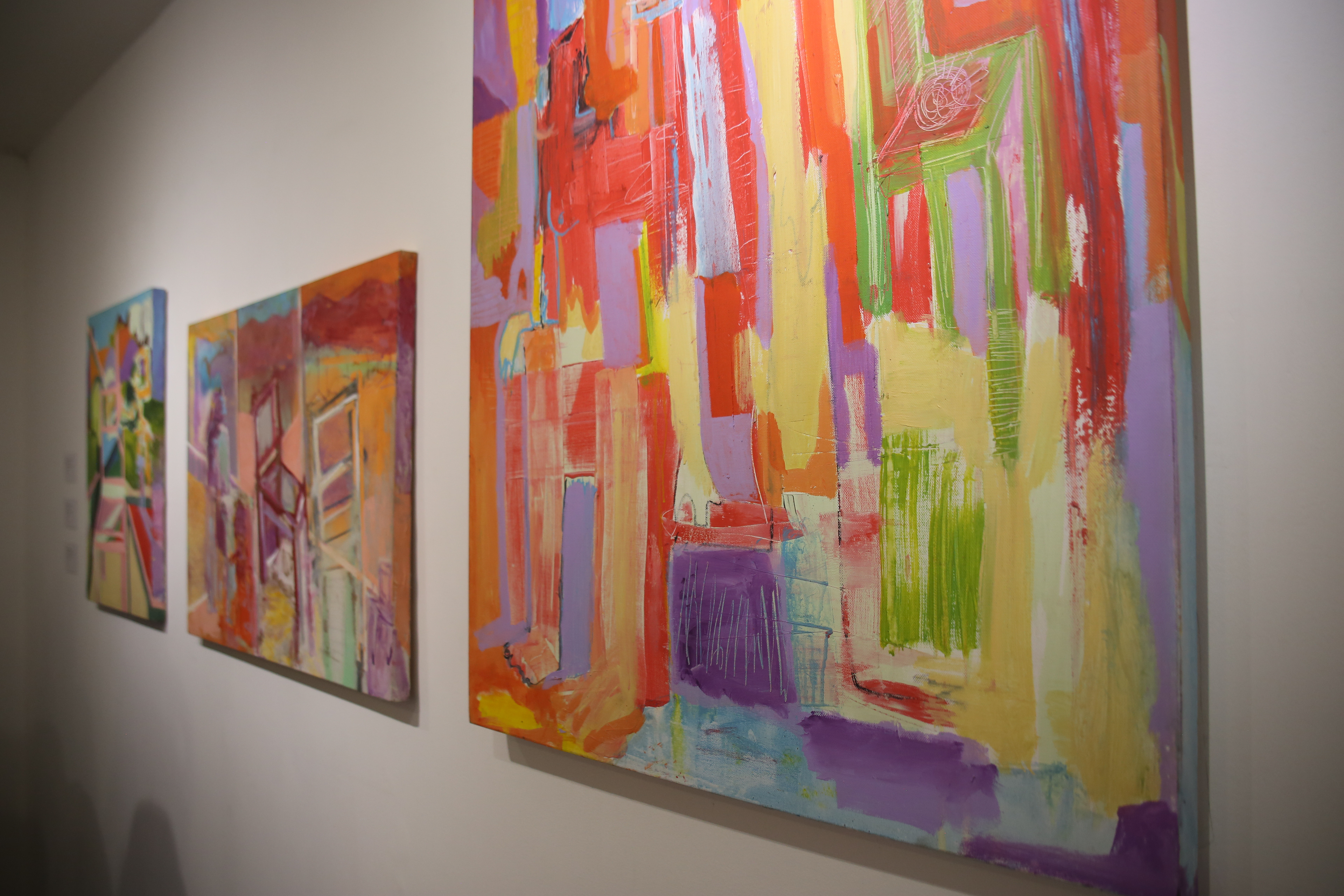 Exhibition overview: Dissipare. Khôra Gallery. Photographs of Ana Viteri (Eukarya).