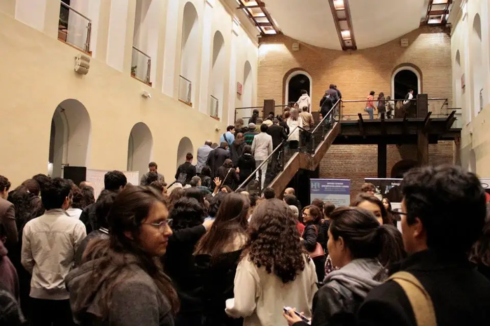 Opening night: -fagia. Photographs of Nicolás Saavedra.