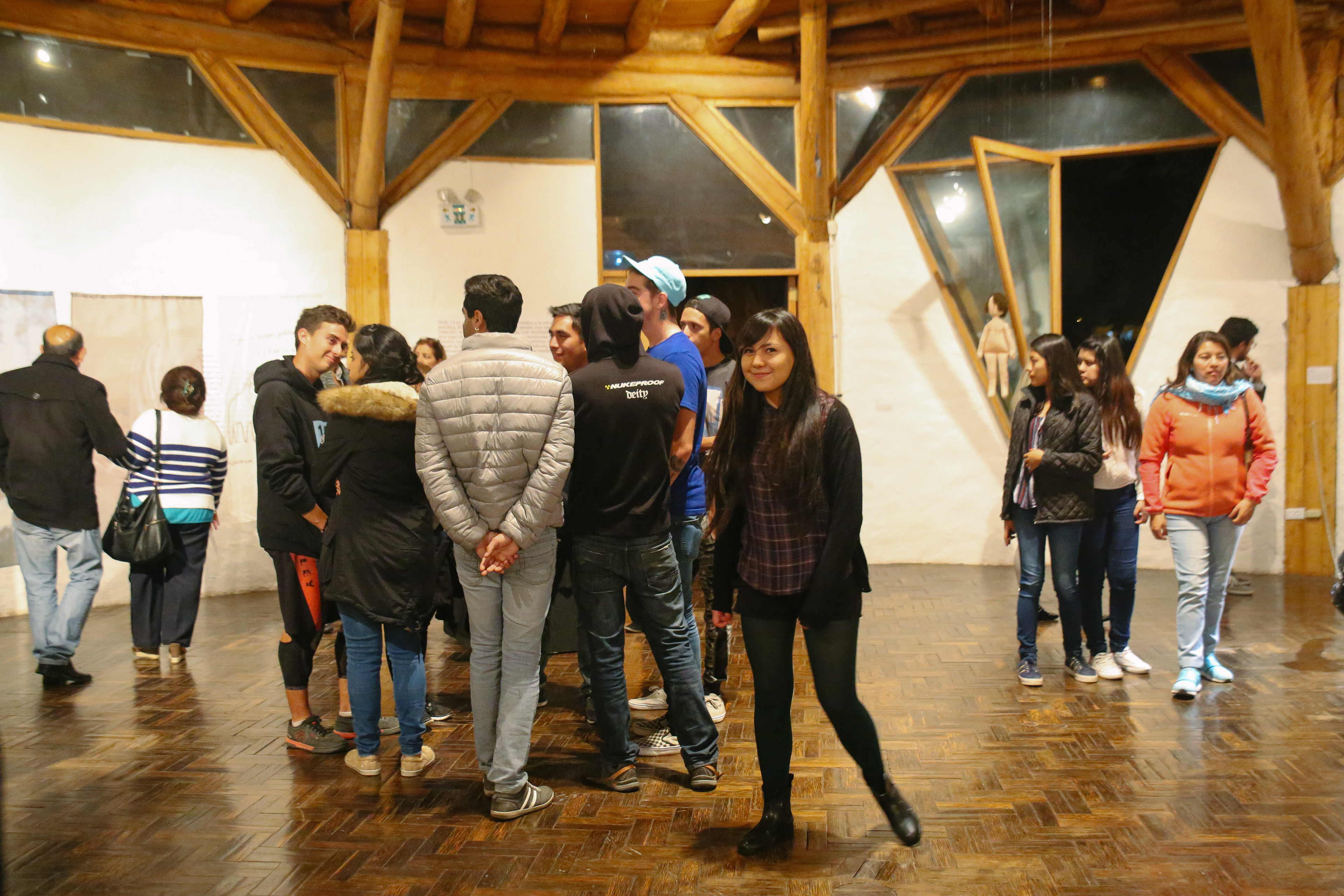 Exhibition opening - PHASE 13 - El Domo (Pestalozzi Foundation) - Photographs of Ana Viteri (Eukarya).