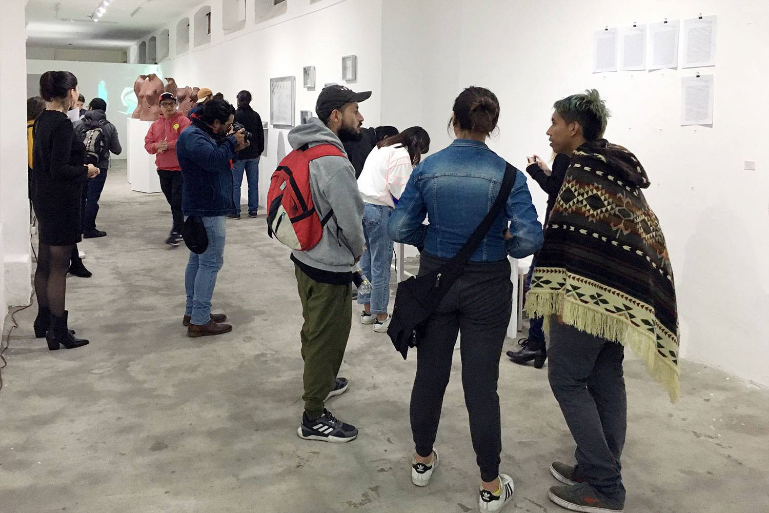 Overview of the exhibition: Symbolic Orders, 2019 No Lugar - Contemporary Art.