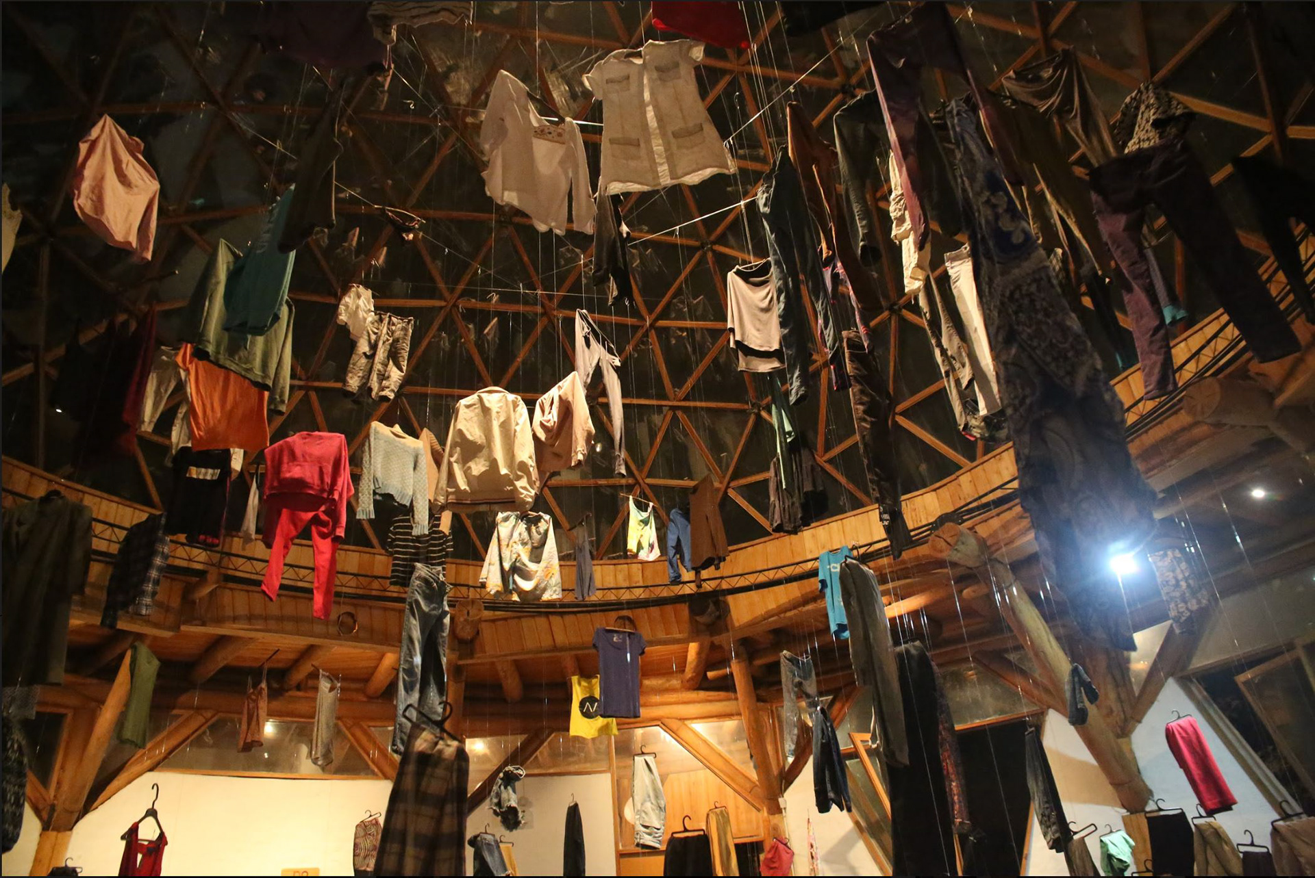 Installation view: SWAP, 2017. The Dome.