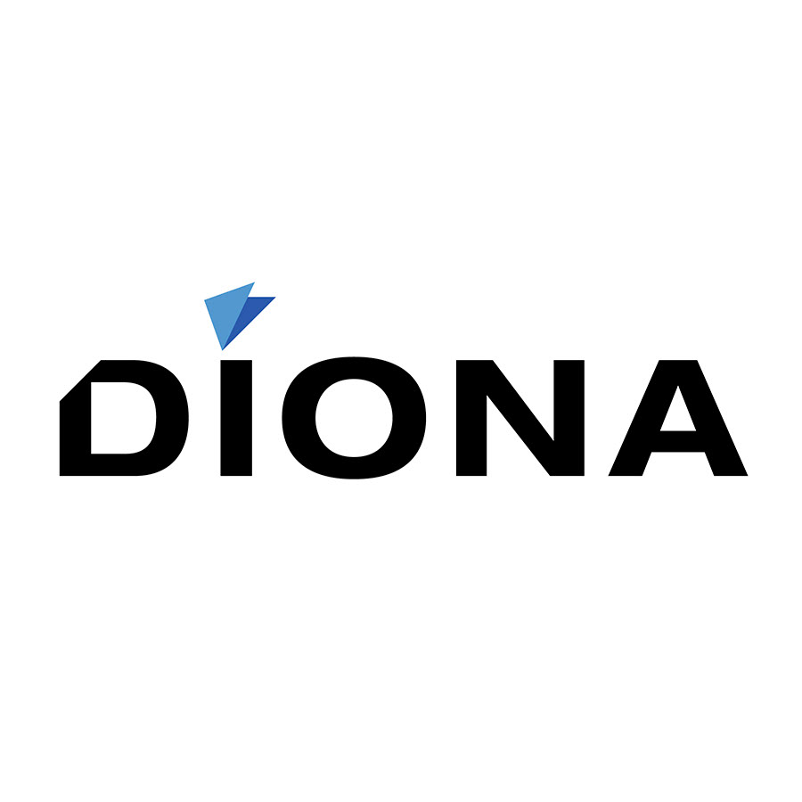 DIONA LOGO Diona provides state of the art consulting services and products to help governments provide social welfare to their citizens. They wanted a brand that was empathetic, friendly and trustworthy, while also feeling global, confident, and timeless.