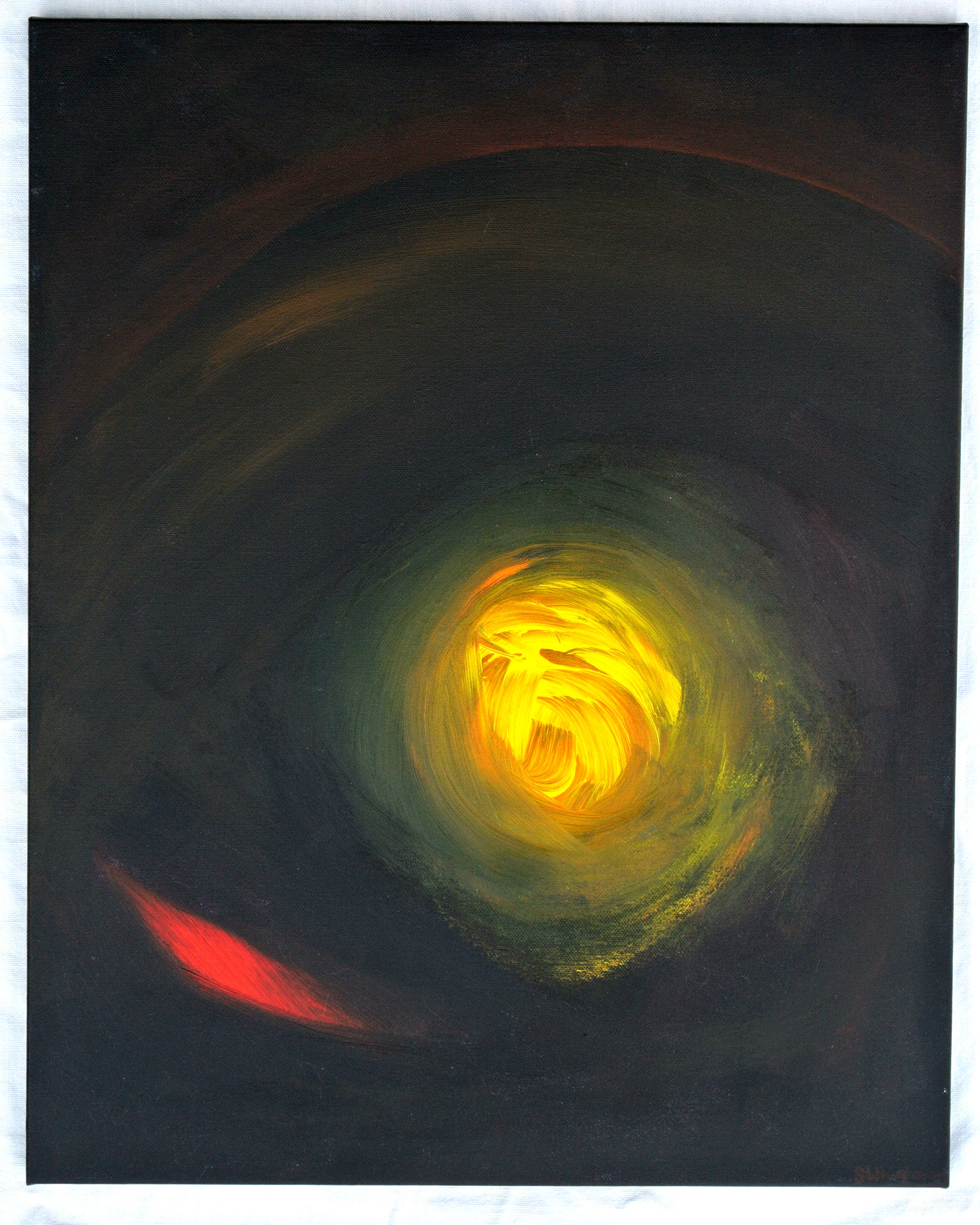 "Source" 2016 20"x16" Acrylic on Canvas $225