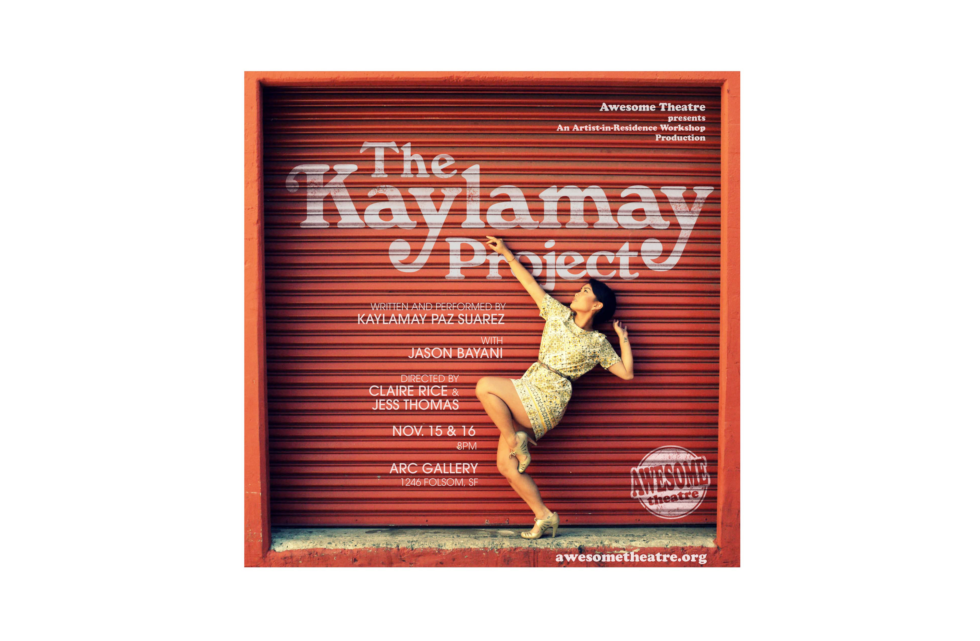 THE KAYLAMAY PROJECT 5x5 Art for a showcase piece written and performed by Kaylamay Paz Suarez. Directed by Claire Rice and Jess Thomas. A wild ride through the intersections of the mind of a First generation, Filipinx, actor, and human being.