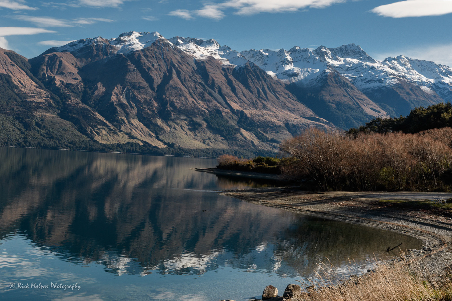 Lake Wakatipu from the Glenorchy Road, Otago, NZ