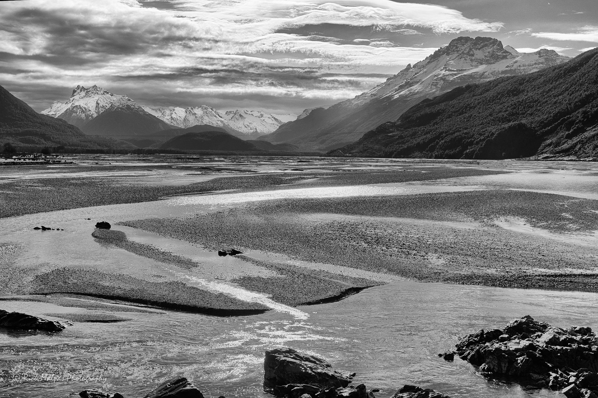 The Dart River & Fiordland from the Isengard Lookout, Otago, NZ