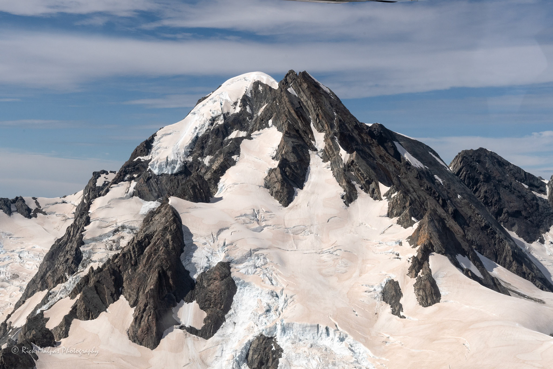 Mt Elie de Beaumont, Southern Alps, NZ, 