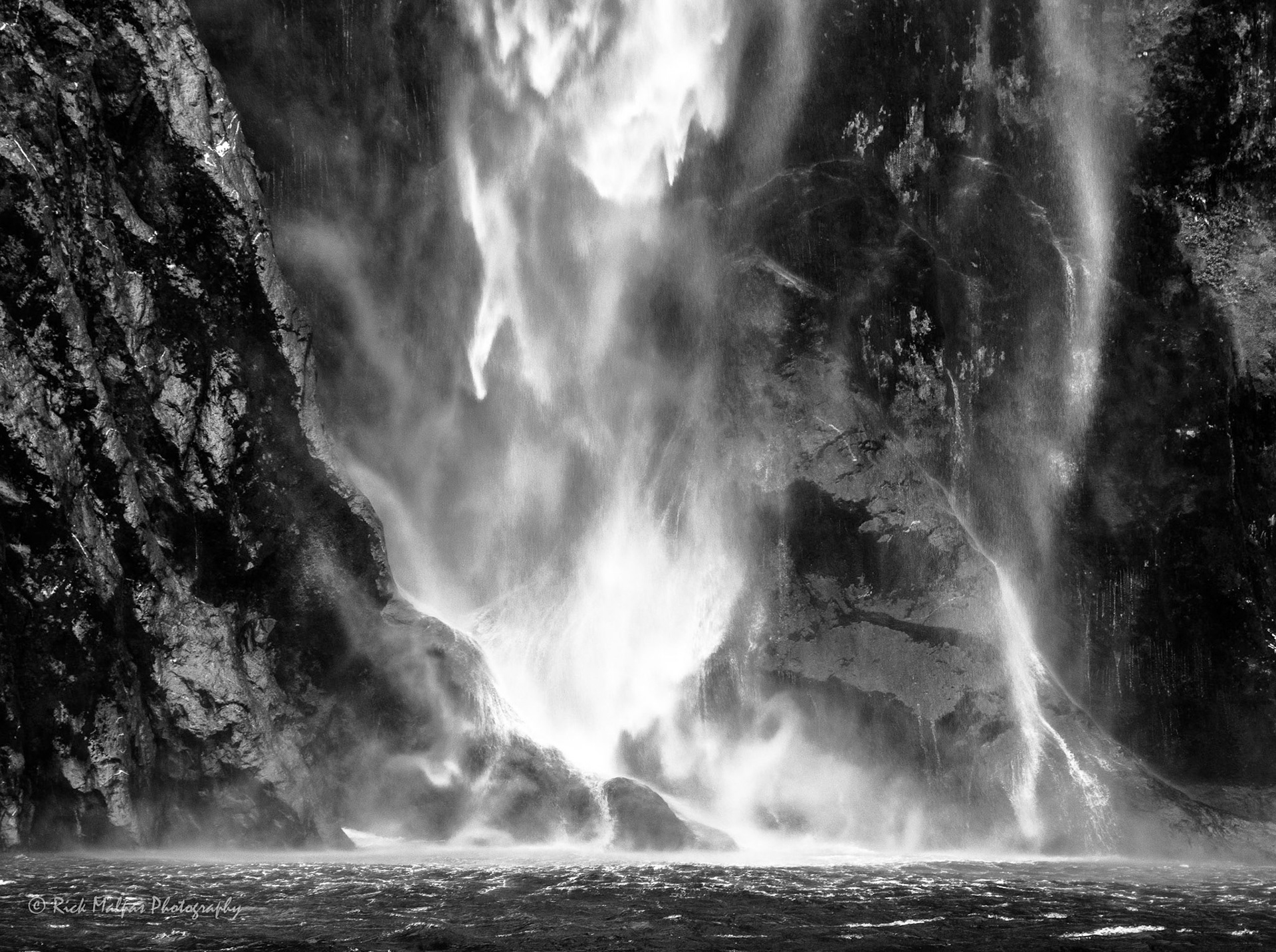 Stirling Falls, Milford Sound, NZ
