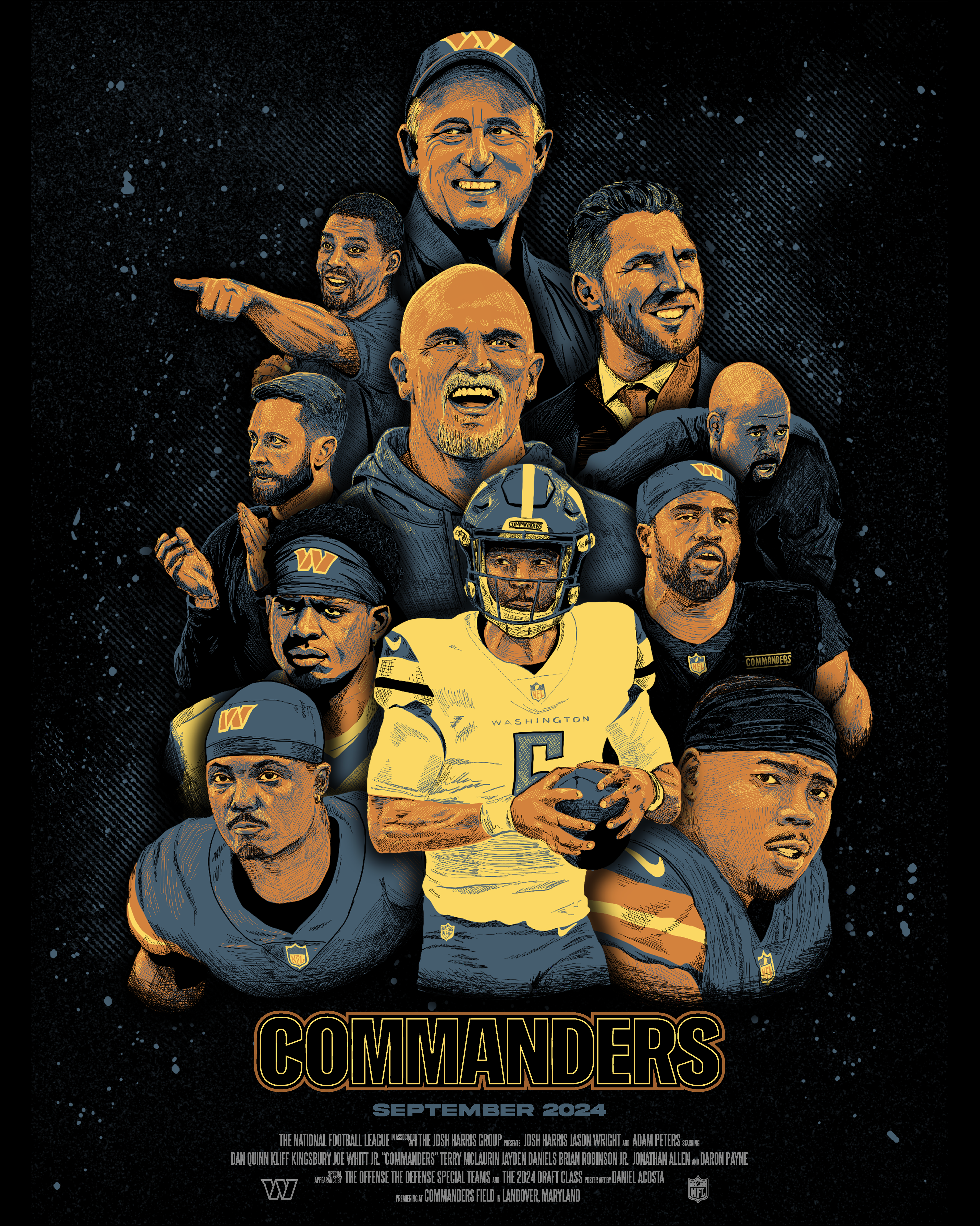 2024 Movie Poster- illustrated on Procreate and added text through Illustrator