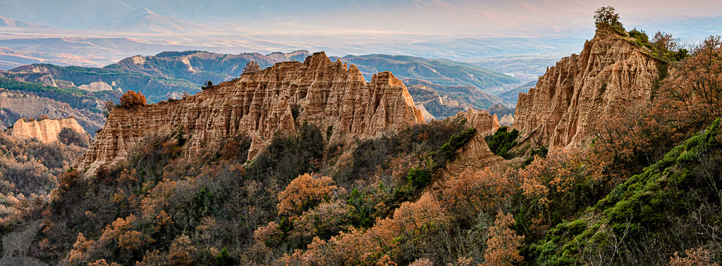 Melnik Earth Pyramids, Bulgarije