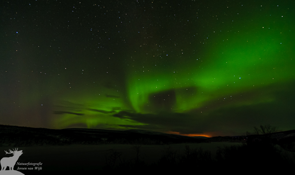 Noorderlicht (Aurora borealis), Alta, Noorwegen, 2012.