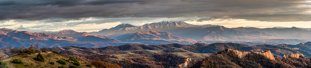 Melnik Earth Pyramids, Bulgarije