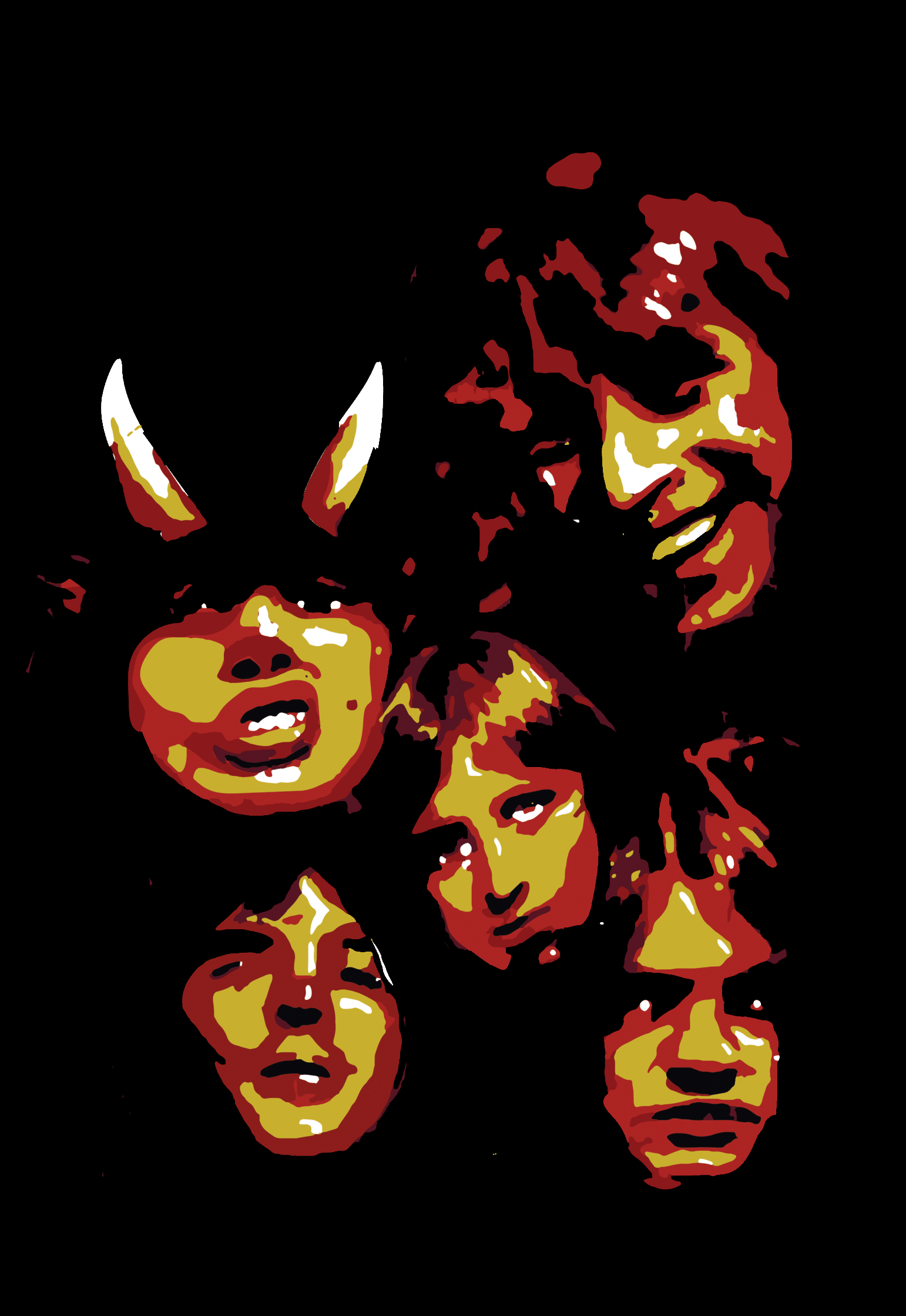 ACDC Digitised Painting