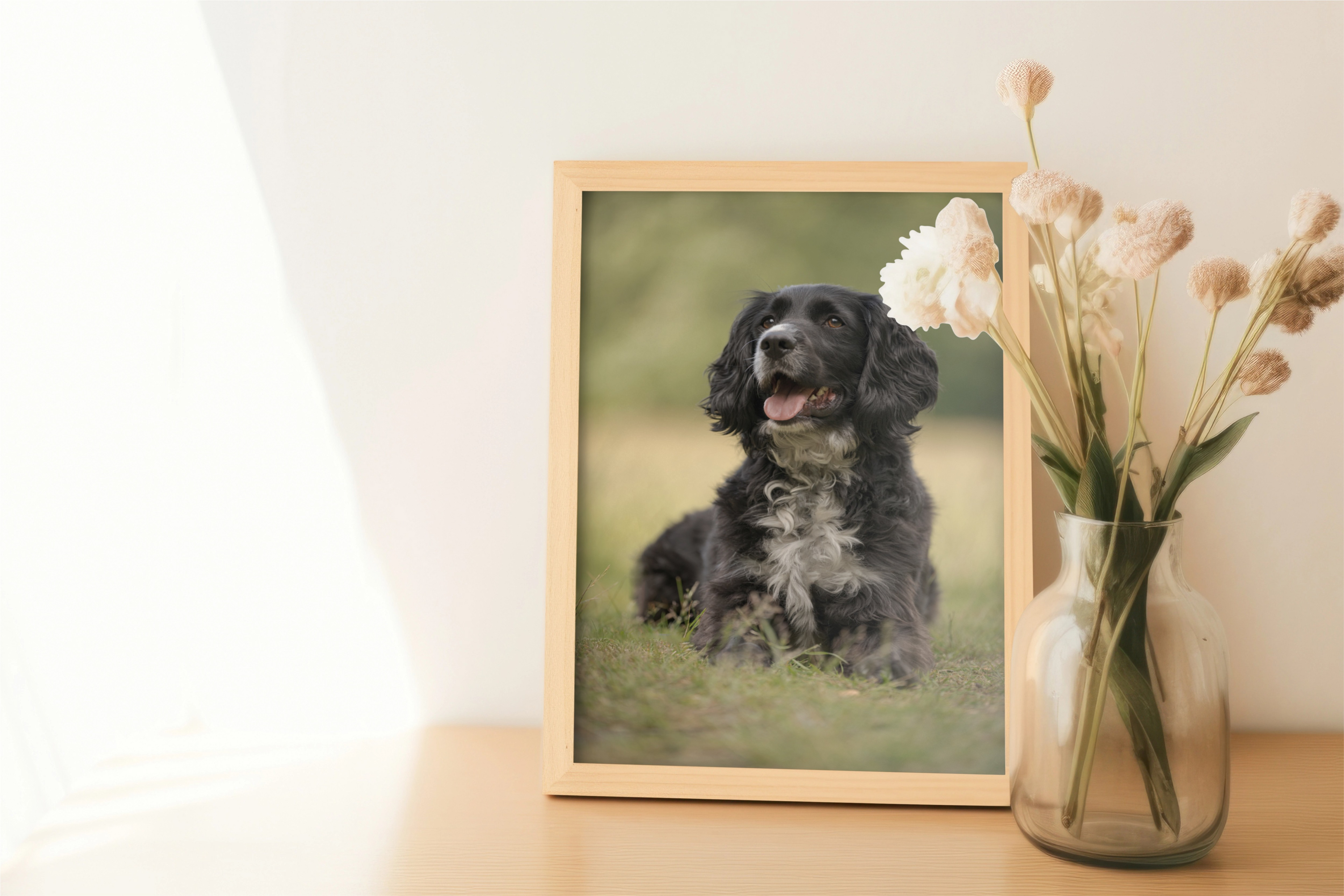desk frame photo portrait price affordable budget clean simple