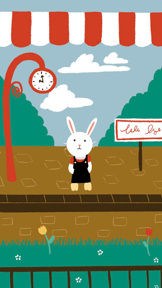 Frame from a short animation