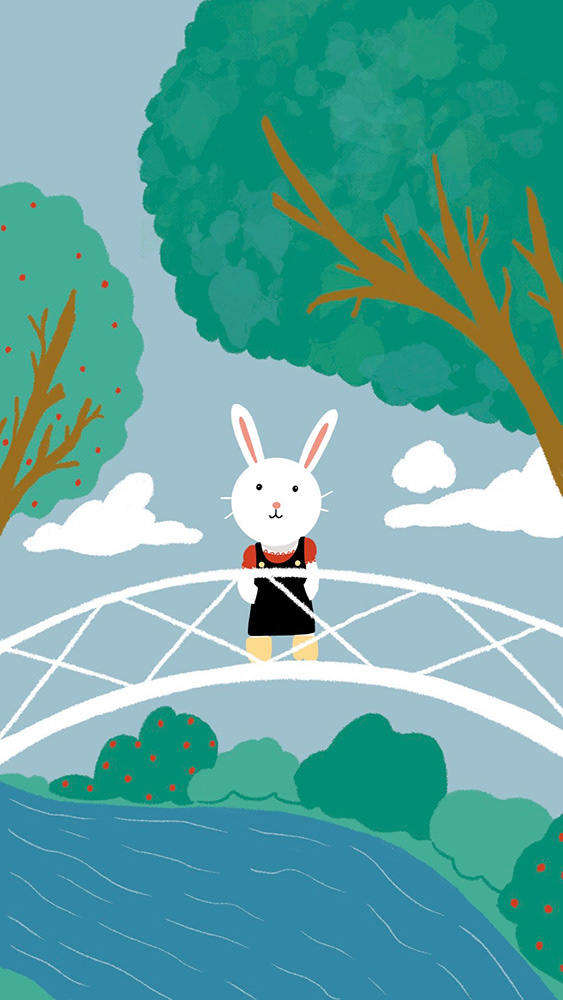 Frame from a short animation