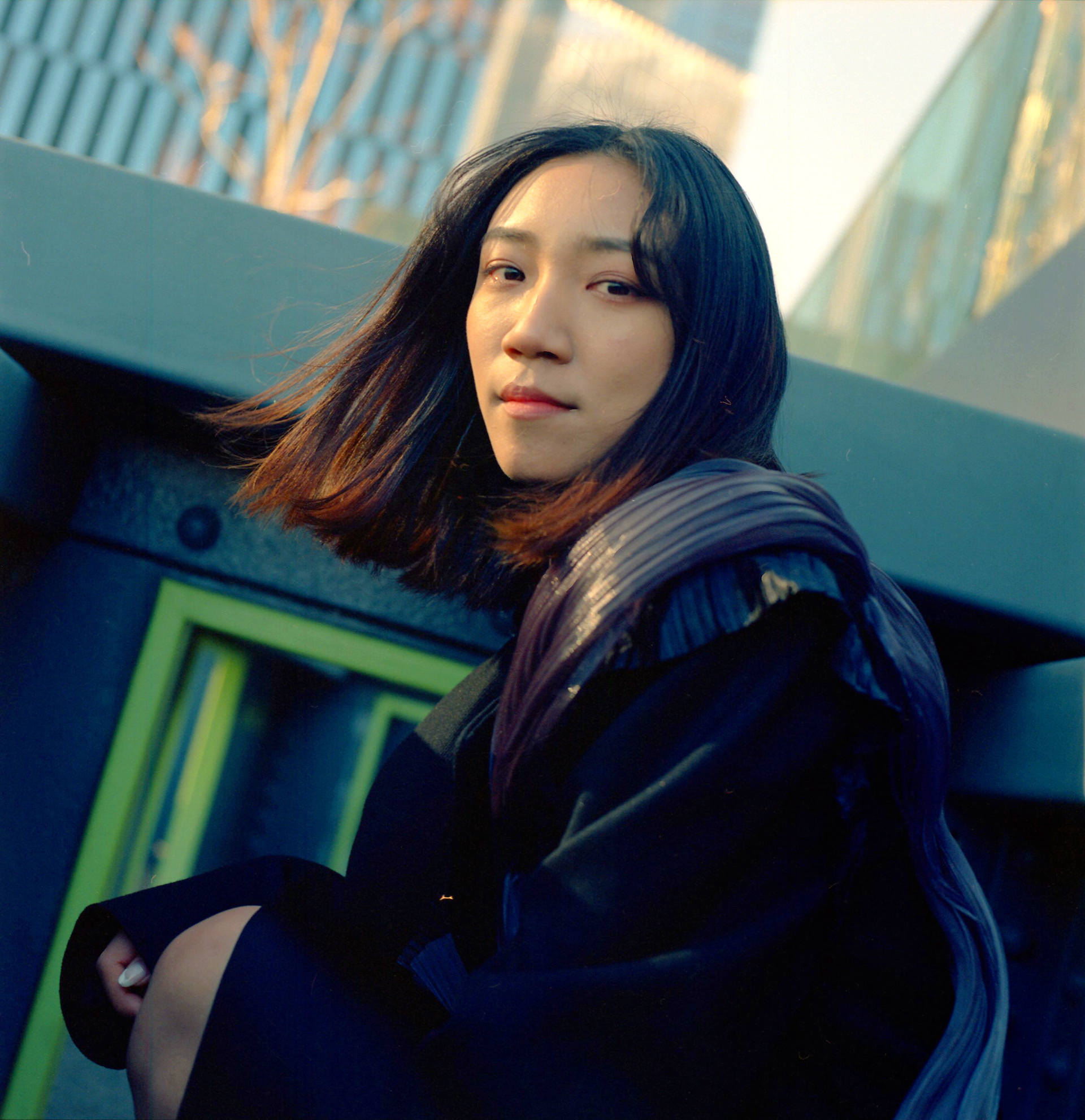 Using Hasselblad film camera.