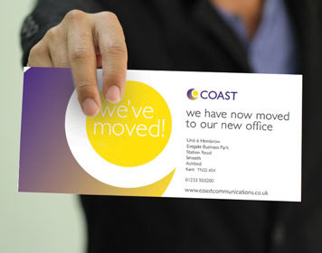 Coast, Moving Card