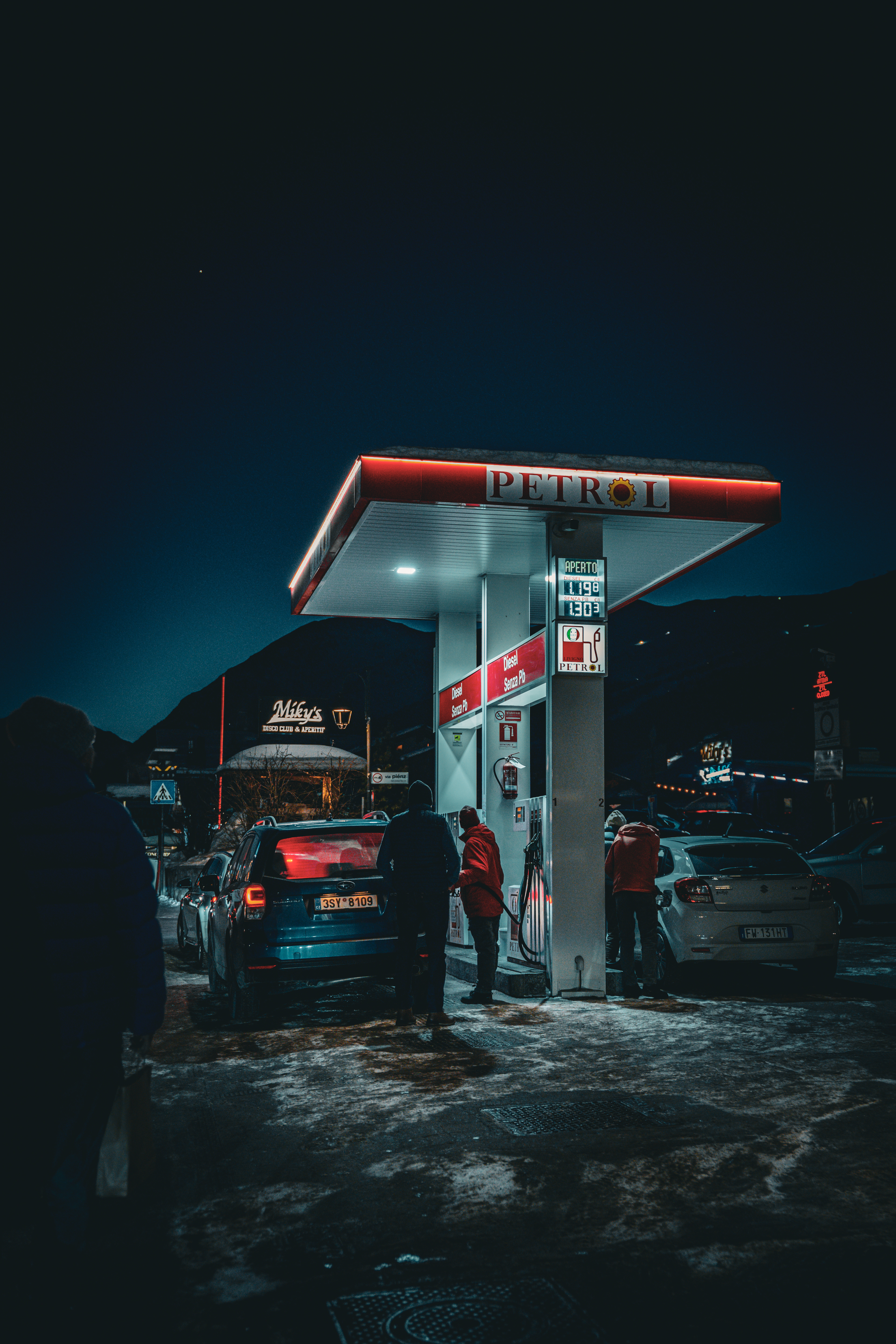 Petrol Station, Livigno