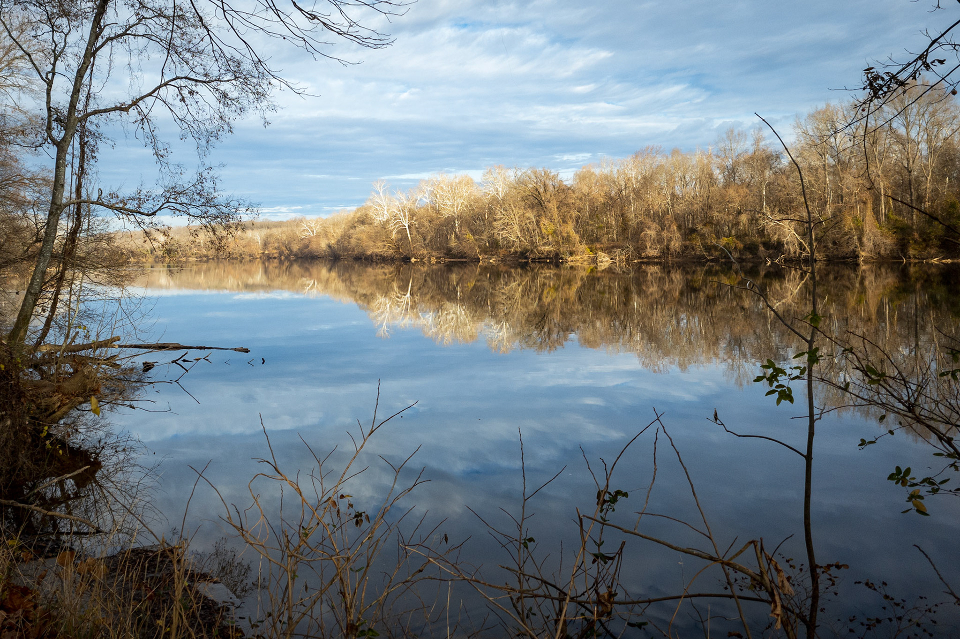 Winter on the James