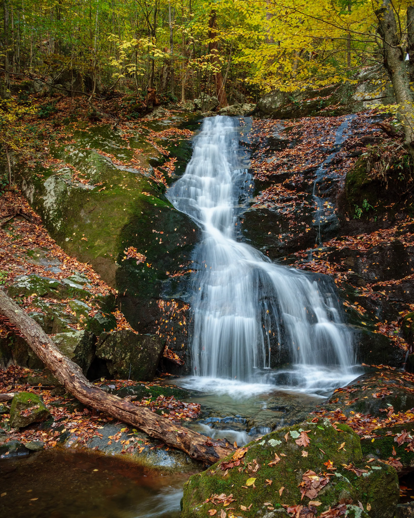 Lower Crabtree Falls, Oct 2021