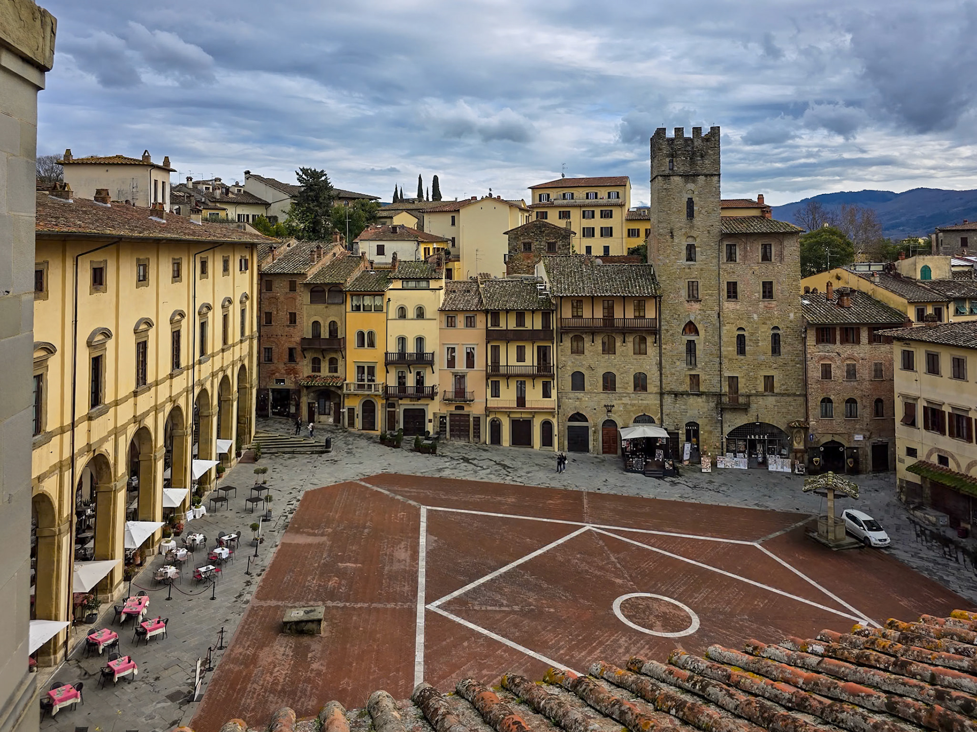 Arezzo's Piazza Grande