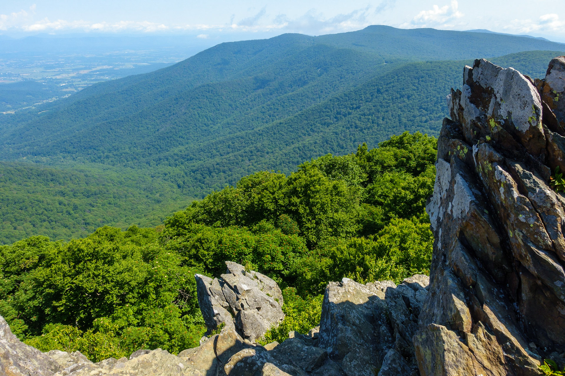 View from Hawksbill Mountain, Shenandoah