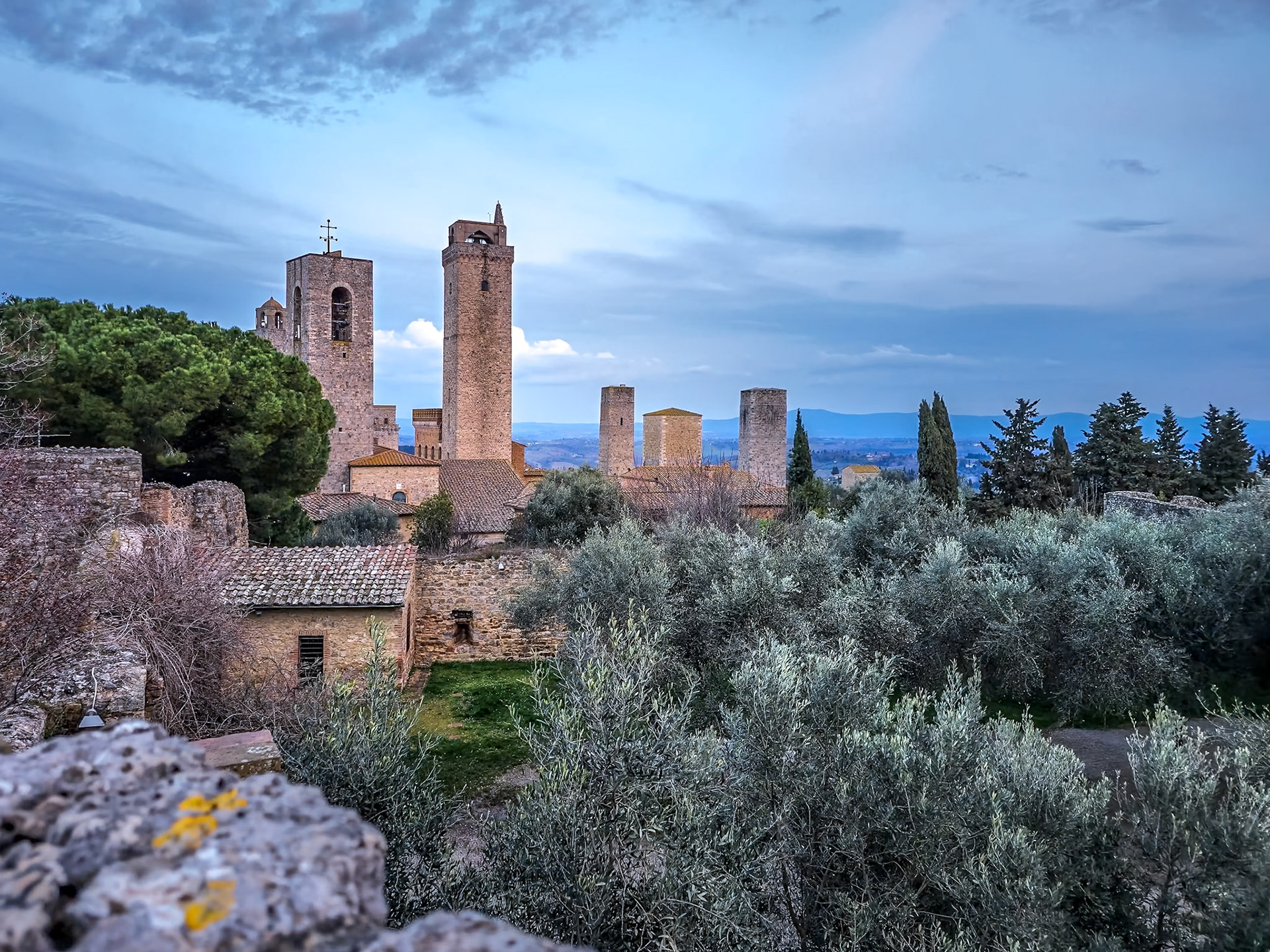 San Gimignano from La Rocca