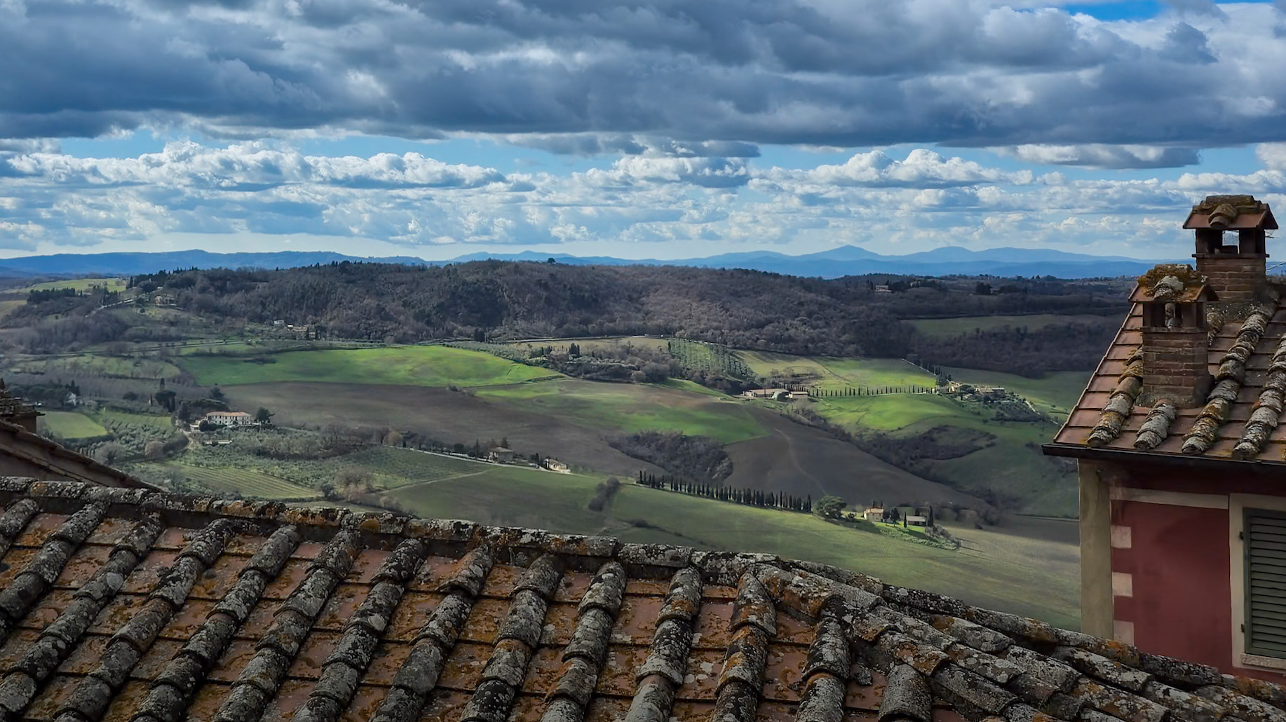 View from Montepulciano