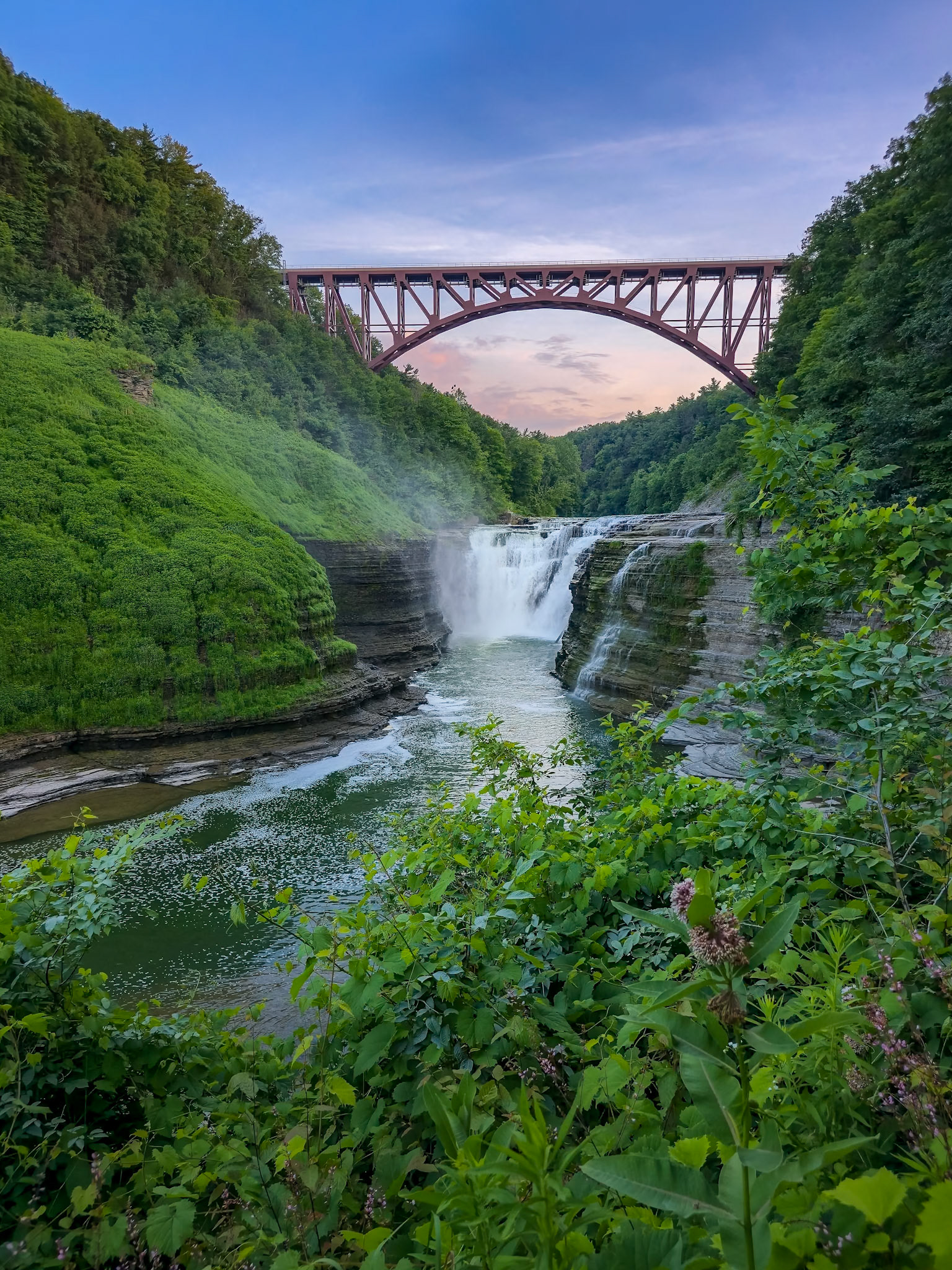 Letchworth Upper Falls, NY