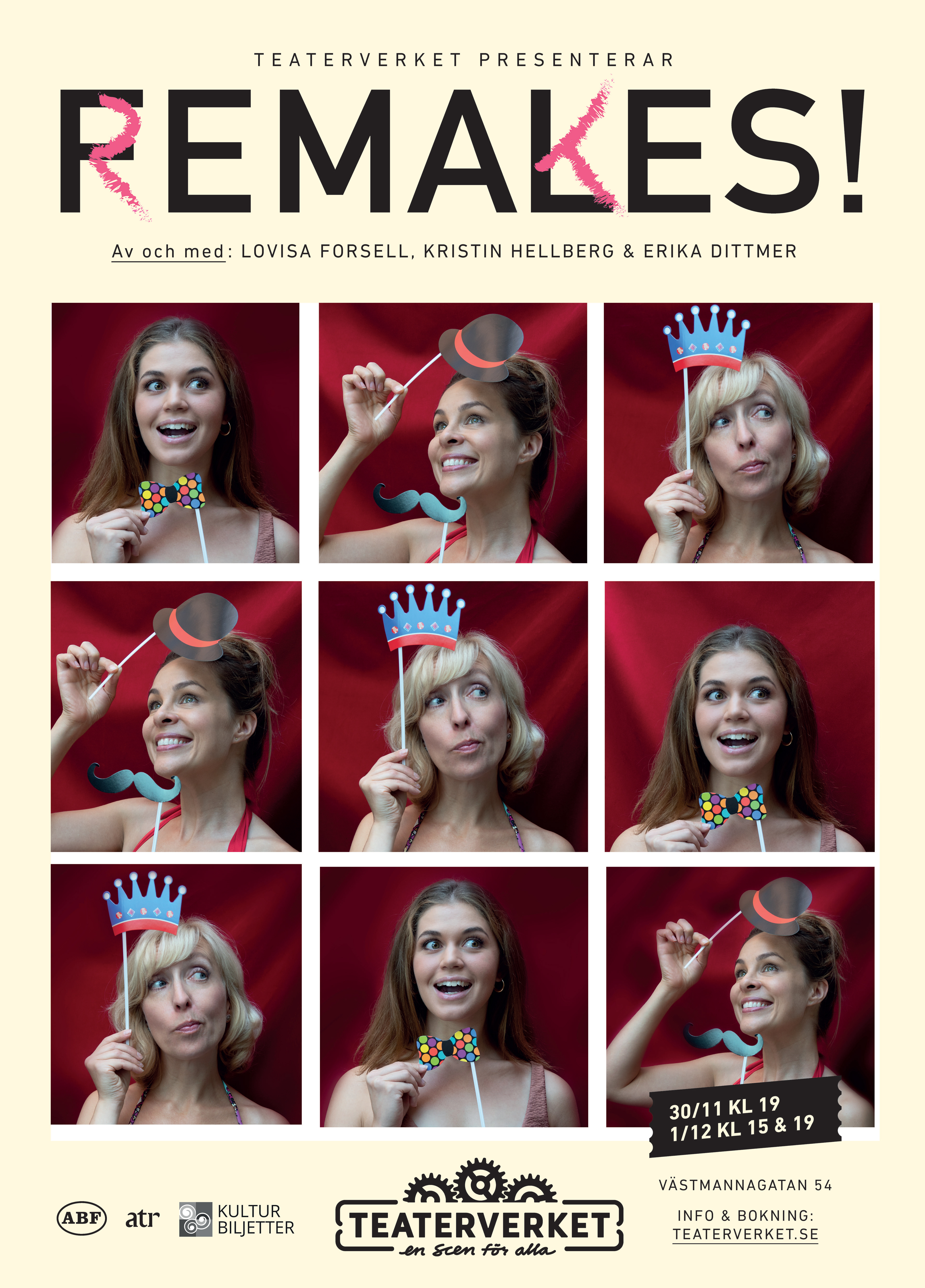 "Females! Remakes!" TeaterVerket December 2018