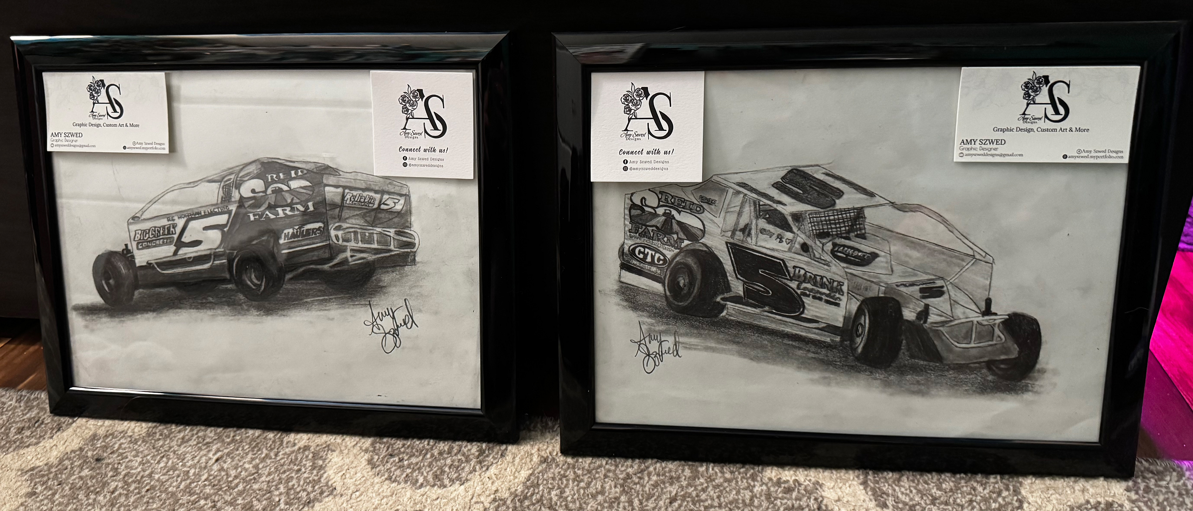 Pencil Drawings - Jack Butler Racing 2025