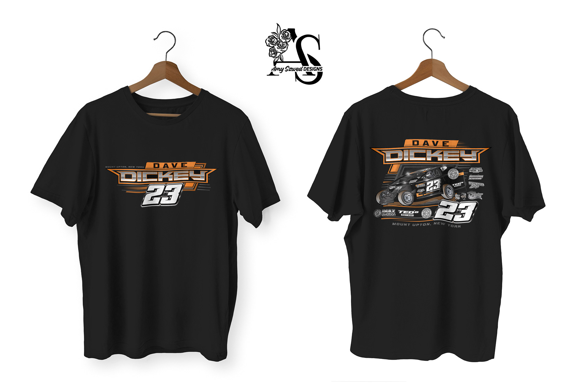 T-Shirt Design - Dave Dickey Racing