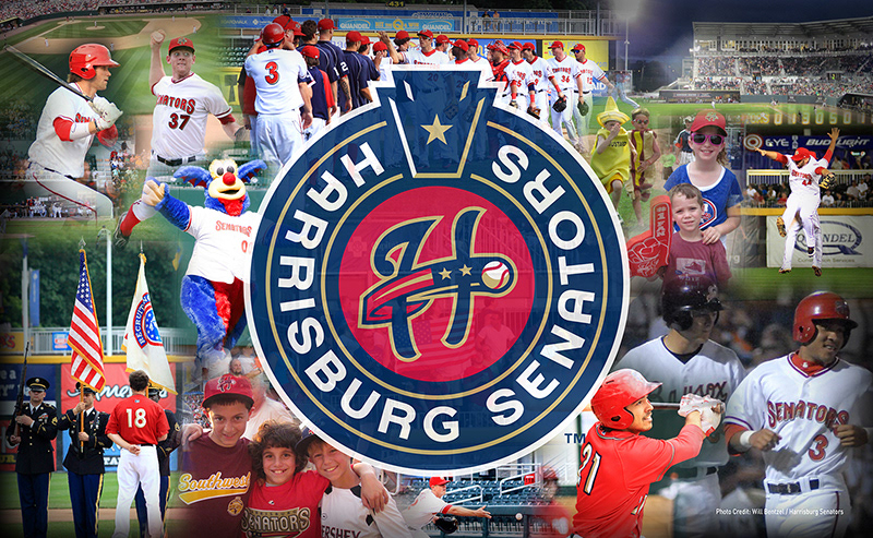 Baseball-themed wall mural designed for Applebee’s, celebrating local sports culture and enhancing the dining environment.