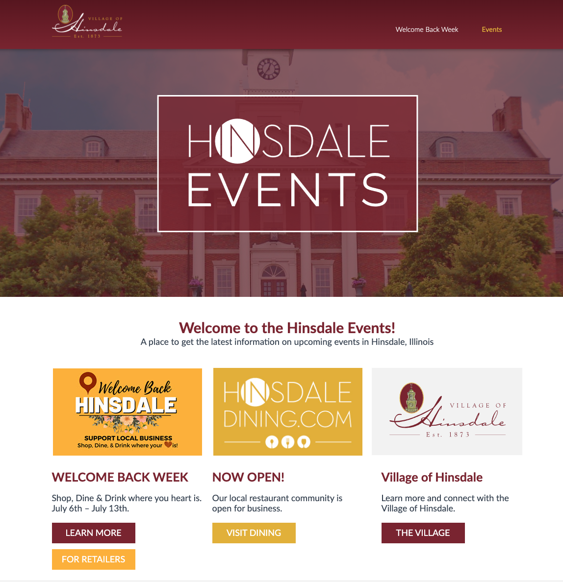 www.hinsdaleevents.com