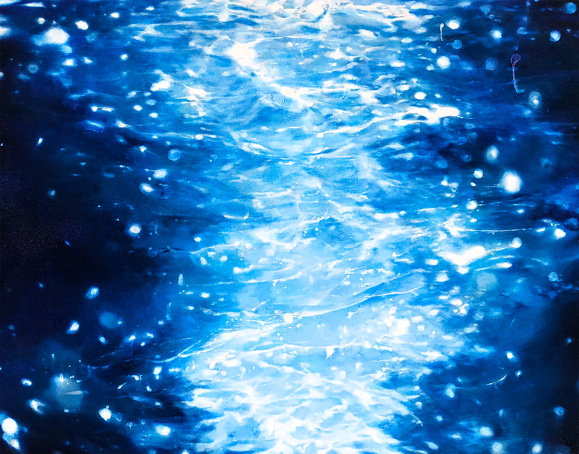 Beomgamsansoo W4 Oil on linen, 91 x 116.8 cm. (36 x 46 in.), 2023