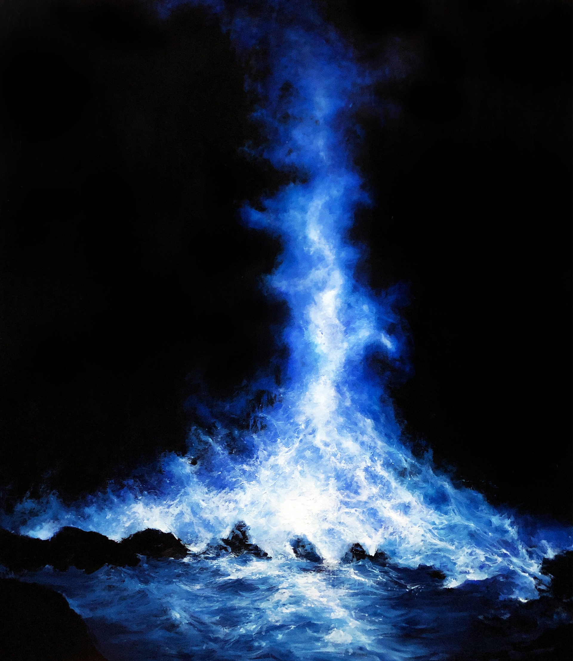 Beomgamsansoo W13 Oil on linen,2023