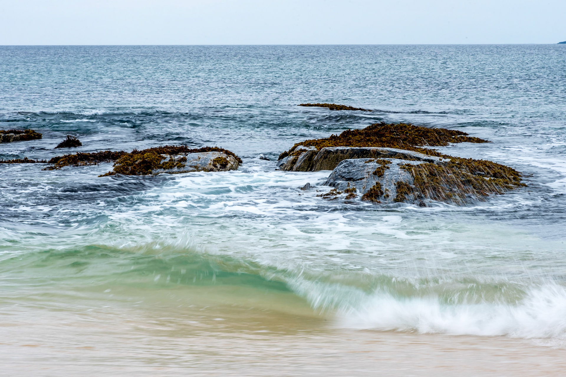 Scarista Beach - waves.....