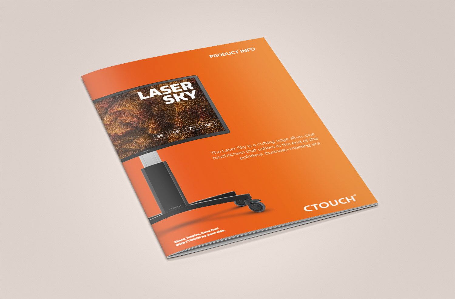 product folder buitenzijde